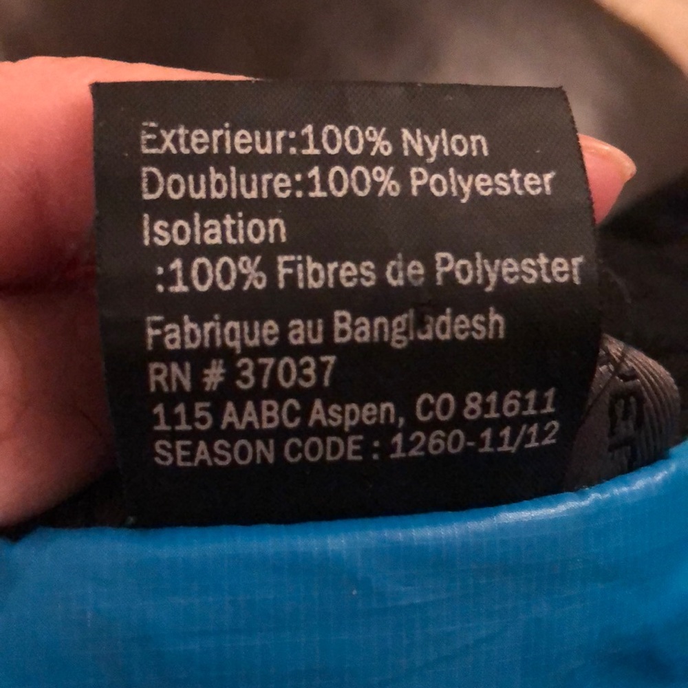 Obermeyer Echo Insulator Blue Jacket - image 4